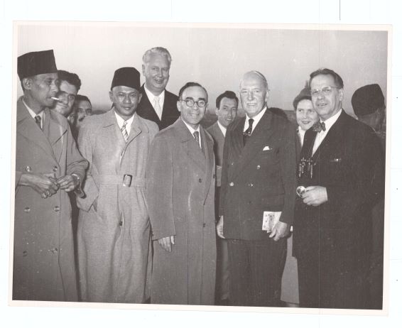 Convegno sindaci delle capitali ottobre 1955
