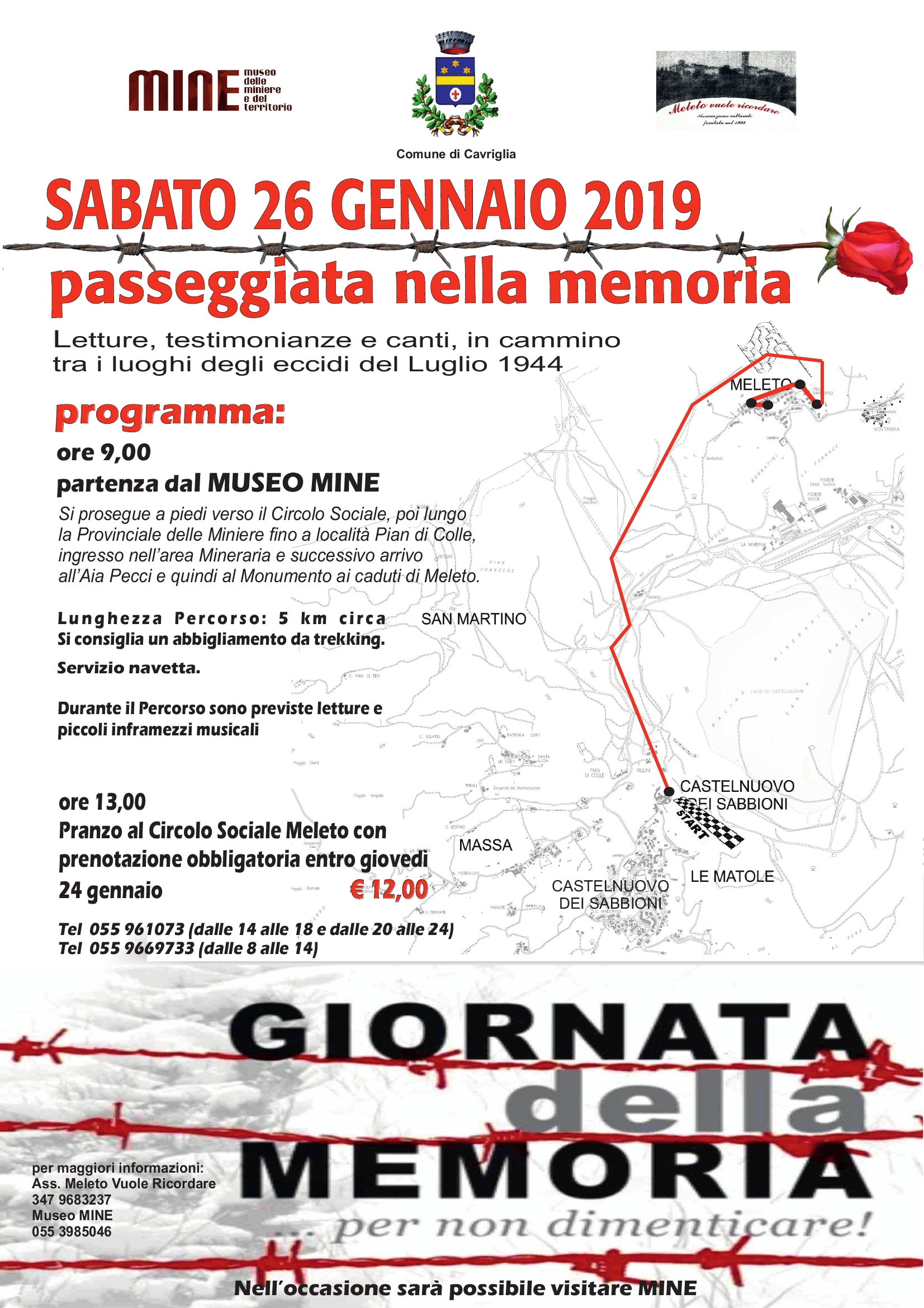 Passeggiata nella memoria 2019