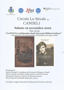 Candeli 19 nov. 2022 -Invito
